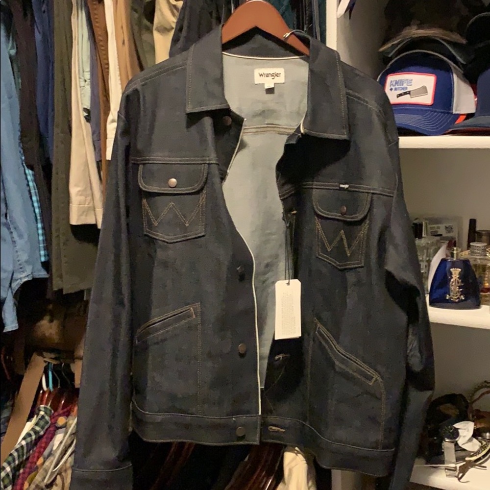 Selvedge jacket large